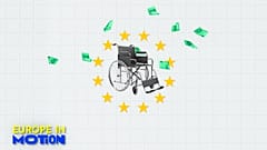 Fast ein Viertel der Menschen mit einer Behinderung in der Europäischen Union (EU) hat laut Eurostat finanzielle Probleme.