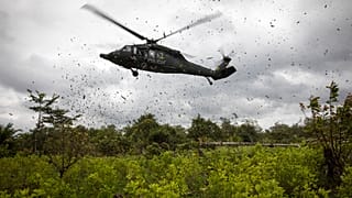 Helicóptero de la Policía en Colombia (archivo)