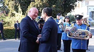 Κρίστιαν Στόκερ και Νίκος Χριστοδουλίδης