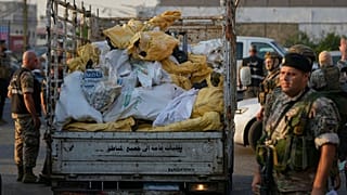 وانت جمع آوری سلاح گروه‌های فلسطینی، لبنان ۲۱ اوت ۲۰۲۵