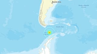 Terremoto en el pasaje de Drake afecta a la antártida chilena, 21 de agosto de 2025