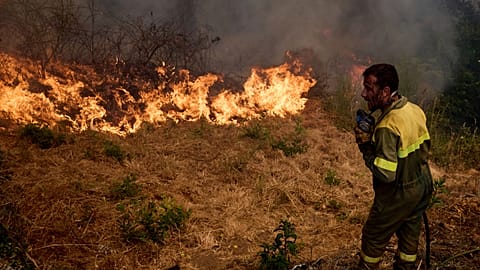 Incendies de forêts en Espagne, août 2025