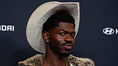 Lil Nas X arrives at the 36th annual GLAAD Media Awards on March 27, 2025, at the Beverly Hilton Hotel in California