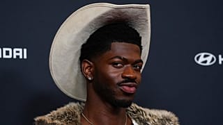 Lil Nas X arrives at the 36th annual GLAAD Media Awards on March 27, 2025, at the Beverly Hilton Hotel in California