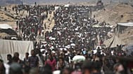 نزوح الفلسطينيين داخل قطاع غزة