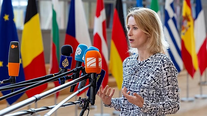 Ue, Kaja Kallas: Putin tende una "trappola" per ottenere territori ucraini