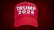 What can be learned from Trump's 2028 hats? 