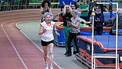 Lóki Tamásné az egyik versenyén