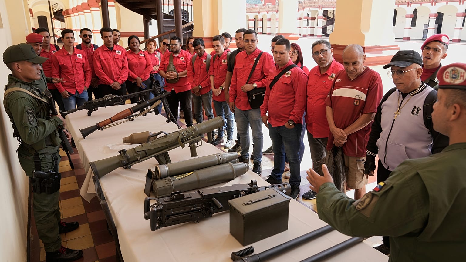 Milicianos venezolanos, 23 de agosto de 2025