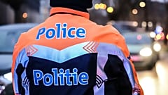 Un agente della polizia belga