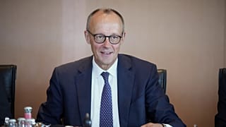Friedrich Merz német kancellár a kabinet berlini ülésén