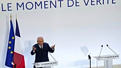 François Bayrou στις 15 Ιουλίου 2025 κατά την πρώτη του ομιλία για τον προϋπολογισμό.