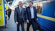 El Ministro de Finanzas y Vicecanciller Lars Klingbeil (SPD) en Kiev. (Dominio público: Ministerio Federal de Hacienda, X)