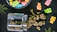 Unas gominolas fabricadas a base de marihuana y cannabis.