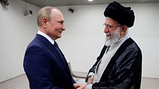 ولادیمیر پوتین و علی خامنه‌ای
