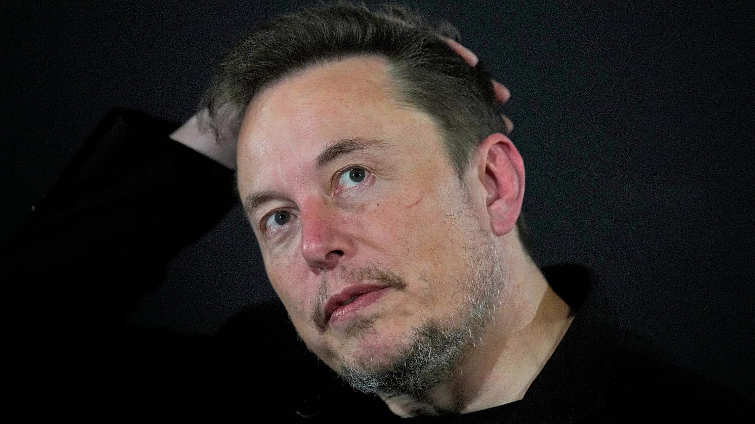 FILE - Elon Musk appears at an event with Britain's Prime Minister Rishi Sunak in London, on Nov. 2, 2023.