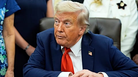 El Presidente de EE.UU., Donald Trump