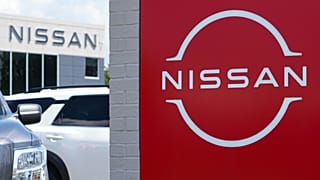 The Nissan dealership is shown in Carmel, Indiana. 6 Aug. 2025.