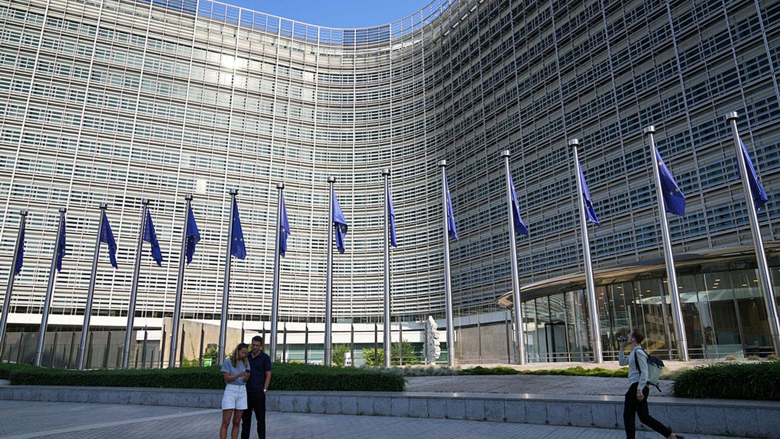  مقر المفوضية الأوروبية في بروكسل, بلجيكا, الثلاثاء, أغسطس. 19, 2025