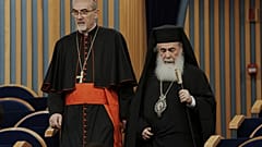 Patriarcas Pizzaballa y Teófilo