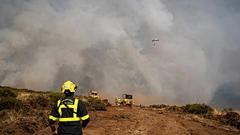 Idén pusztított a legtöbb bozóttűz Európában