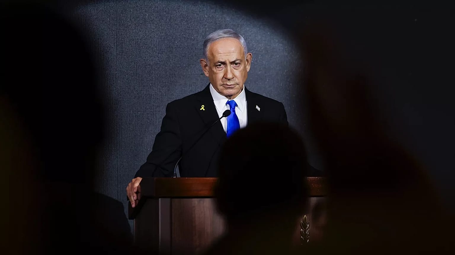 El primer ministro israelí, Benjamin Netanyahu, asiste a la recepción del Día de la Independencia de Estados Unidos en Jerusalén, el miércoles 13 de agosto de 2025.