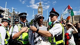 Palestine Action letartóztatások Londonban