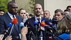 Министры иностранных дел Великобритании, Франции и Германии