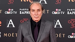 Eusebio Poncela, durante a 30ª edição dos Prémios Goya
