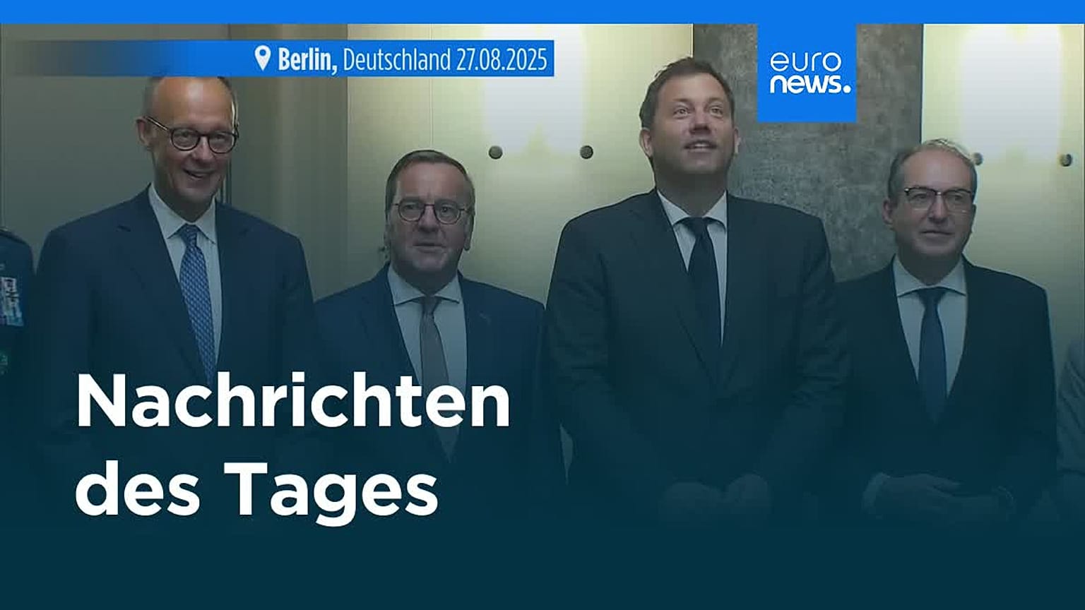 Nachrichten des Tages | 28. August 2025 - Mittagsausgabe