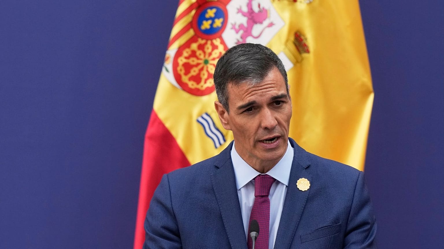 Pedro Sánchez, presidente de España (foto de archivo)