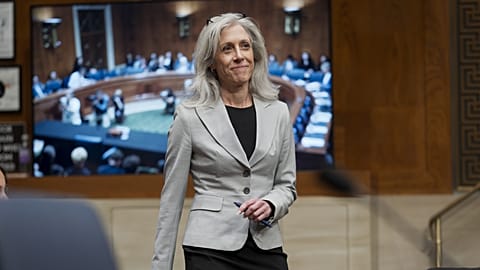 Susan Monarez, a CDC vezetője még jelöltként, júniusi szenátusi meghallgatásán