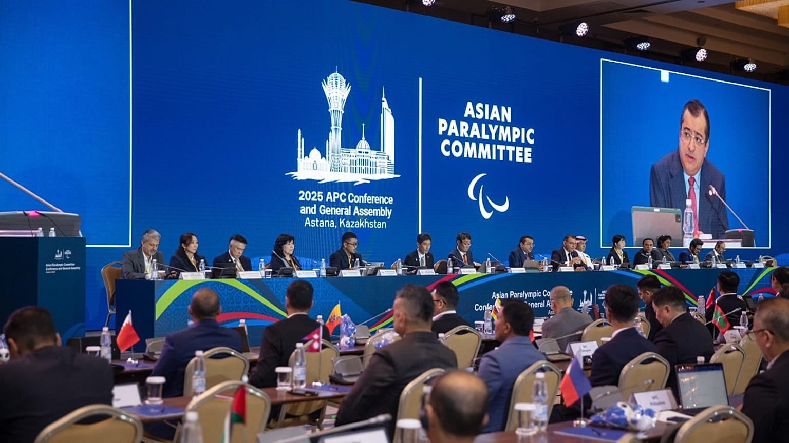 Panel at the Asian Paralympic Committee Conference.