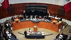 Candidatos a cargos judiciales son seleccionados por sorteo en el Senado de la República, en la Ciudad de México, el jueves 30 de enero de 2025.