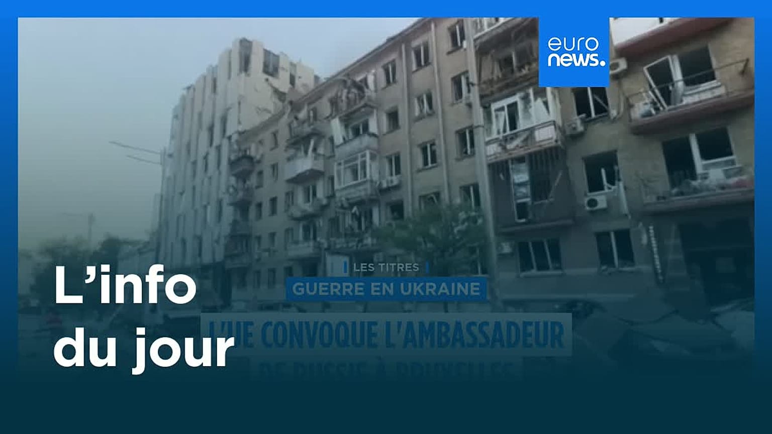 L’info du jour | 29 août 2025 - Mi-journée