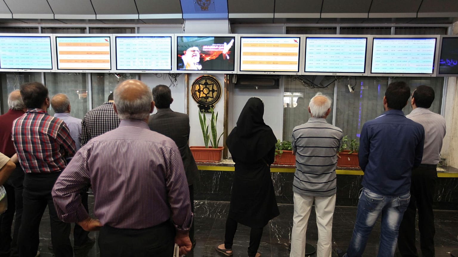 عکس آرشیوی از بورس تهران