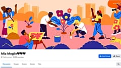 Screenshot der Facebook-Gruppe von Mia Moglie, 19. August 2025