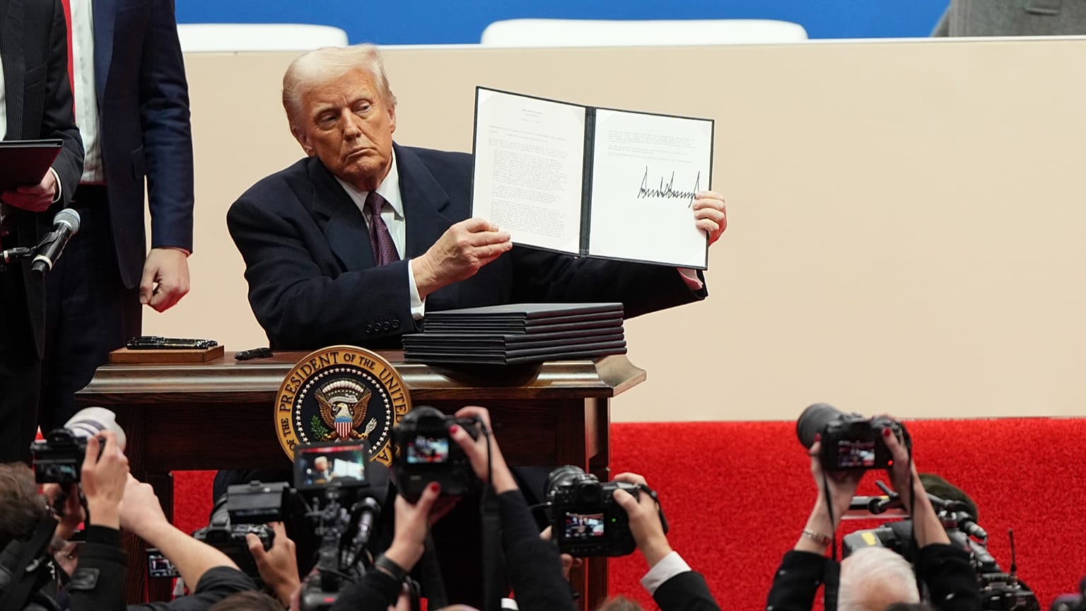 دونالد ترامپ، رئیس‌جمهوری آمریکا