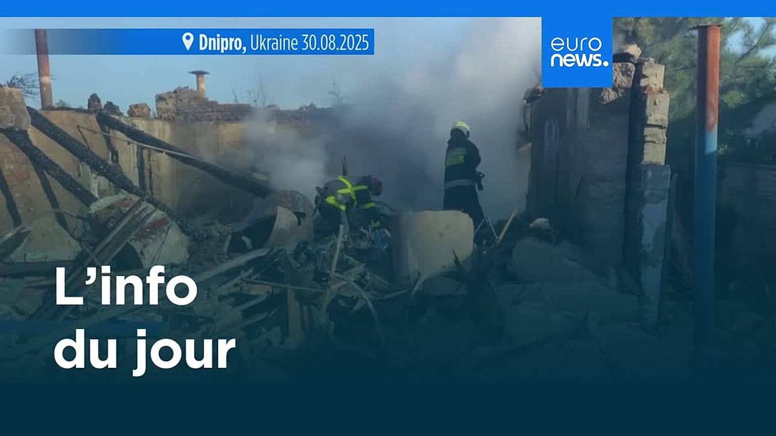 L’info du jour | 30 août 2025 - Soir
