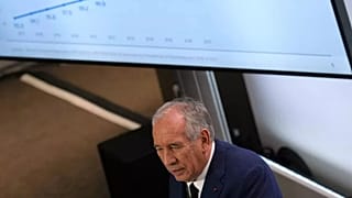 El primer ministro francés, François Bayrou, presenta los planes para el presupuesto del próximo año, el martes 15 de julio de 2025 en París.
