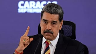 Nicolás Maduro während einer institutionellen Erklärung am 1. September 2025.