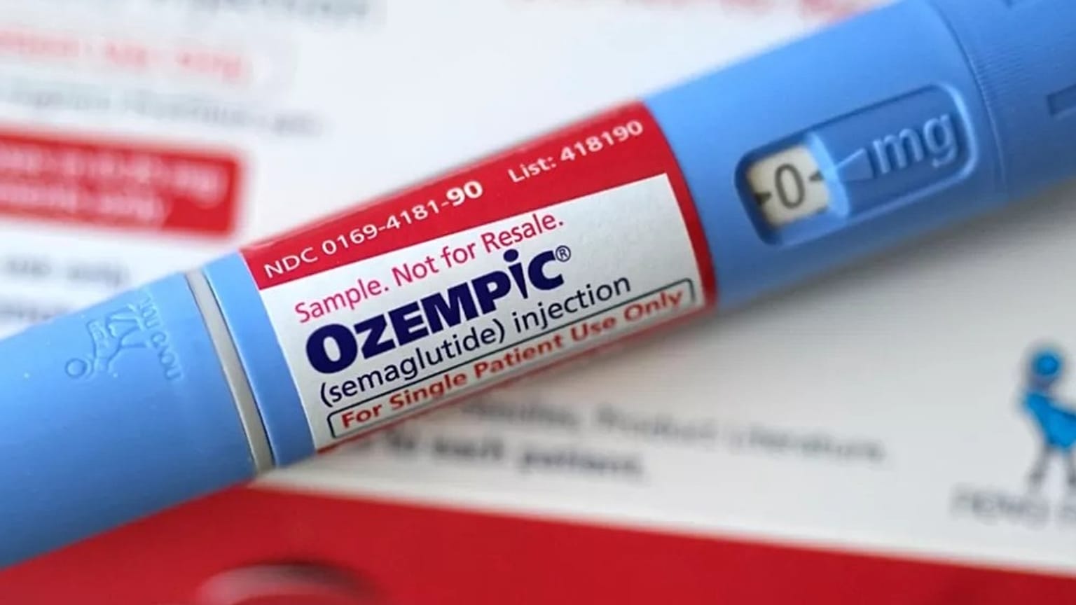 El medicamento inyectable Ozempic se muestra en Houston. Julio de 2023