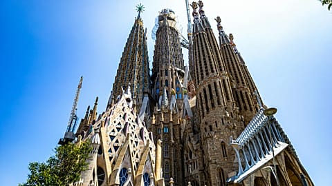Εξωτερική εικόνα της Sagrada Família.
