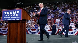 Trump és Giuliani a 2016-os választási kampányban