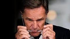 El secretario general de la OTAN, Mark Rutte, se prepara para una entrevista con 'Fox News' el pasado 18 de agosto.