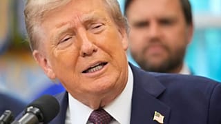 الرئيس الأمريكي دونالد ترامب يتحدث خلال فعالية في المكتب البيضاوي بالبيت الأبيض في واشنطن، الثلاثاء 2 سبتمبر/ أيلول 2025.