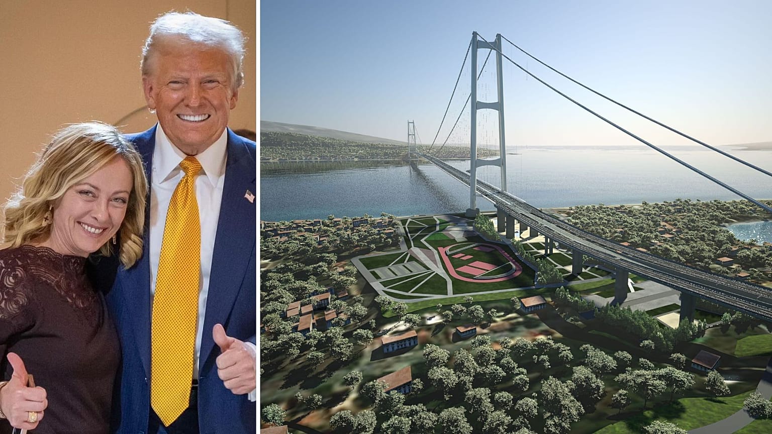 Meloni, Trump és az álomhíd