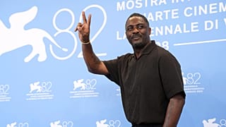 Idris Elba says he won’t go into politics after London mayor rumours - Pictured at Venice Film Festival - 2 September 2025.