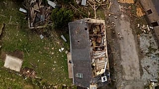 SCREENSHOT - Tornado damages a dozen houses in Morbihan