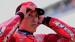 El piloto español Marc Márquez durante el Gran Premio de Jerez 
